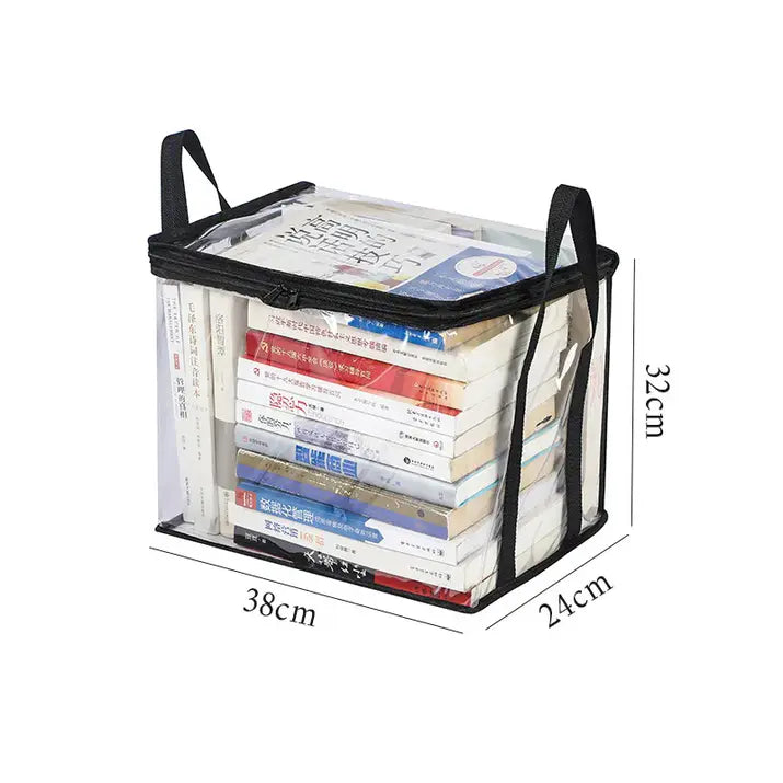 Clear Clothes Storage Bins